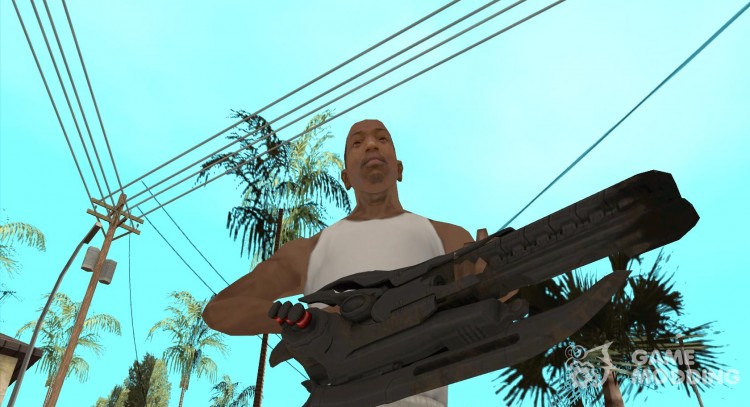 Armas de alien de Crysis 2 para GTA San Andreas
