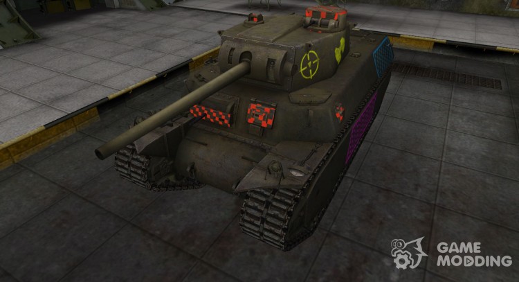 Качественные зоны пробития для T1 Heavy для World Of Tanks