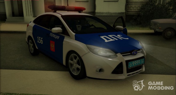 El Ford Focus de la polica de trfico para GTA San Andreas