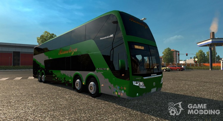 Busscar элегантность Полноразмерку ДД 8×2 для Euro Truck Simulator 2
