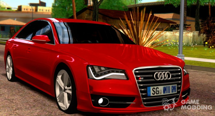 Audi S8 2013 for GTA San Andreas