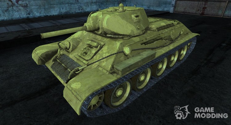 T-34-Sunabouzu (Desert Punk) for World Of Tanks