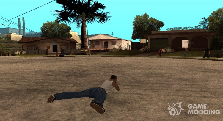 Новая анимация стрельбы для GTA San Andreas