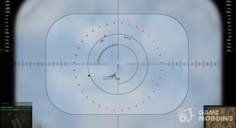 Sniper scope 2 for World Of Tanks