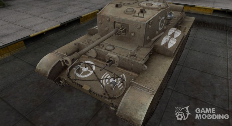 Breaking through the zone contour for Comet for World Of Tanks