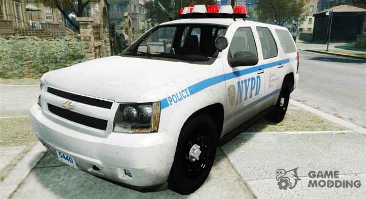 Chevrolet Tahoe NYPD V.2.0 для GTA 4