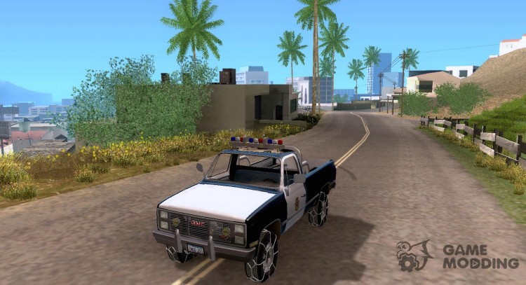 Police GMC para GTA San Andreas