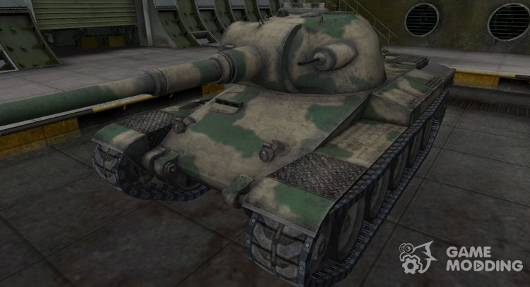Skin for German tank Panzer Indien for World Of Tanks