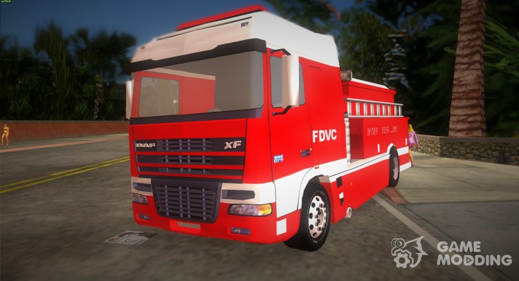 DAF XF 530 Fire Truck para GTA Vice City