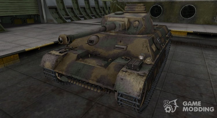 Casco de camuflaje Panzer III/IV para World Of Tanks