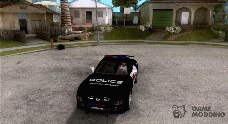 Mazda RX-7 FD3S policía para GTA San Andreas