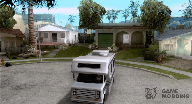 House on wheels for GTA San Andreas