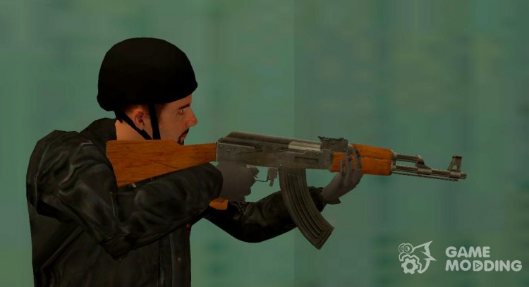 АК47 Grand Theft Auto 4 для GTA San Andreas