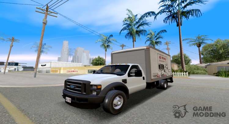 2008 Ford F-550 Box Truck for GTA San Andreas