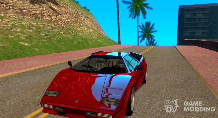 Lamborghini Countach para GTA San Andreas