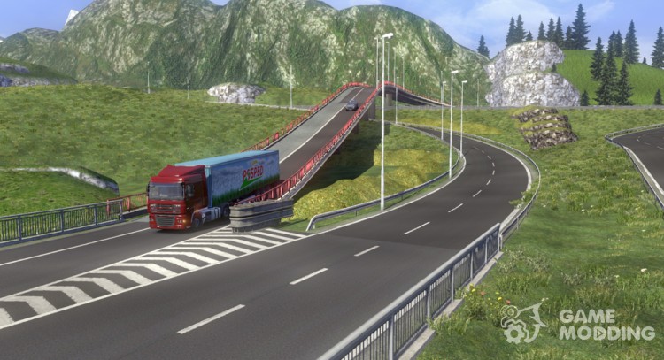 Northern Scandinavia v0.98 beta автономная для Euro Truck Simulator 2