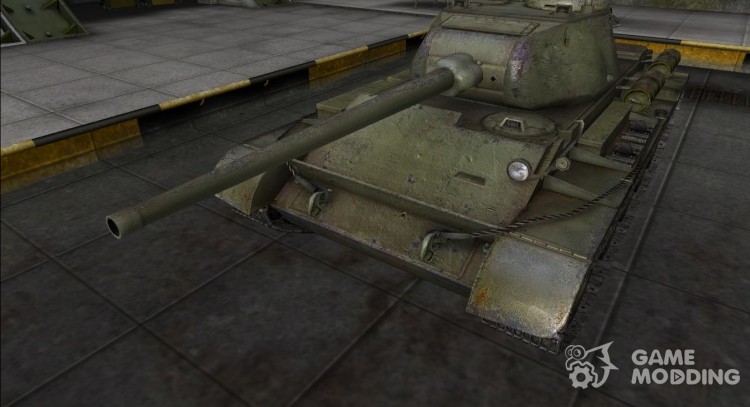 Remodeling of the t-44 for World Of Tanks
