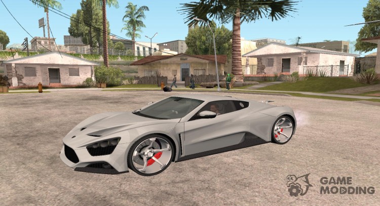 Zenvo ST1 v1.2 final HD for GTA San Andreas