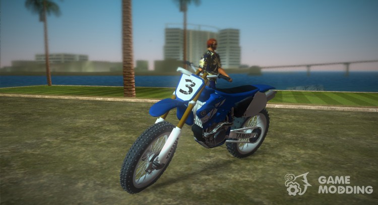 Yamaha YZ450F 2003 v2.1 para GTA Vice City