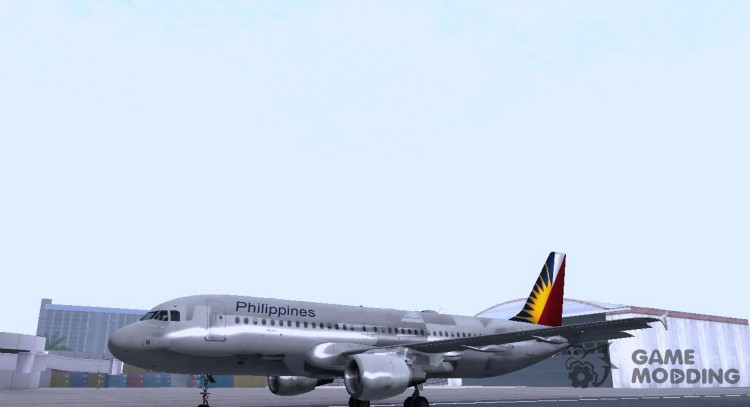 El Airbus A320-211 Philippines Airlines para GTA San Andreas