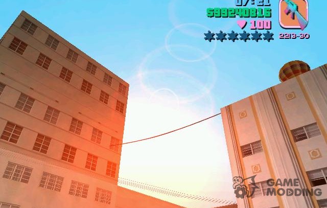 The Sun effects for GTA Vice City