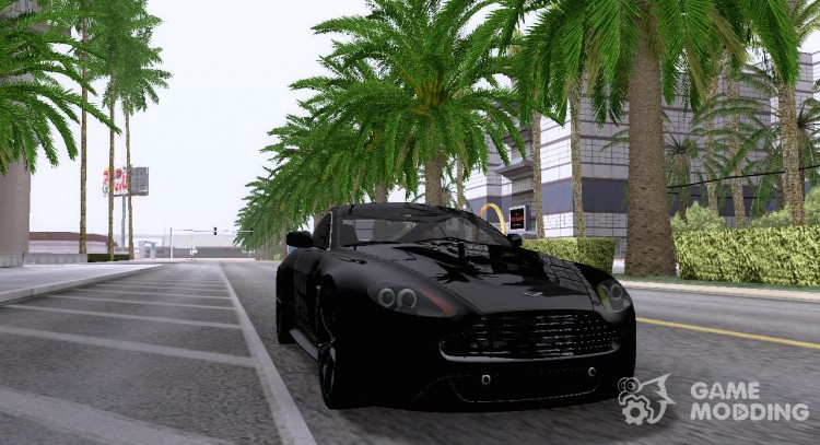 El Aston Martin V12 Vantage para GTA San Andreas