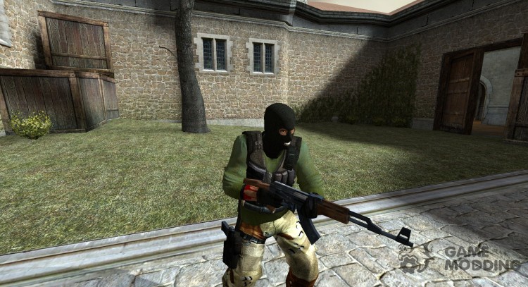 Кровавый ветеран террорист для Counter-Strike Source