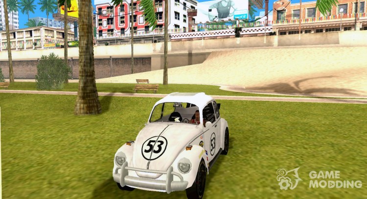 Volkswagen Beetle Herby для GTA San Andreas