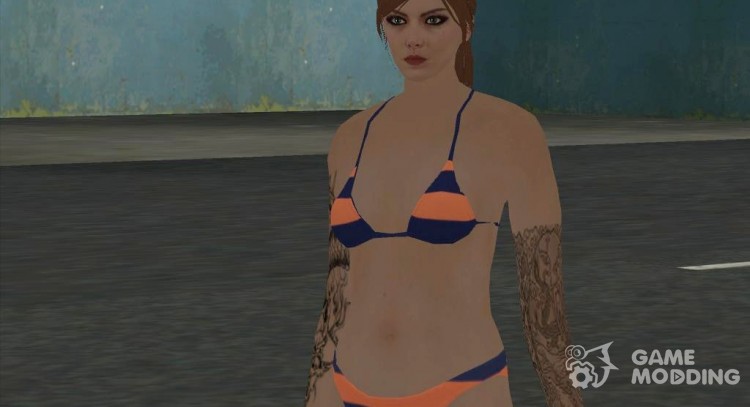 Female Bikini HD GTA V Online 2016 for GTA San Andreas
