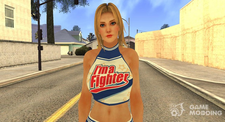Lisa Cheerleader для GTA San Andreas
