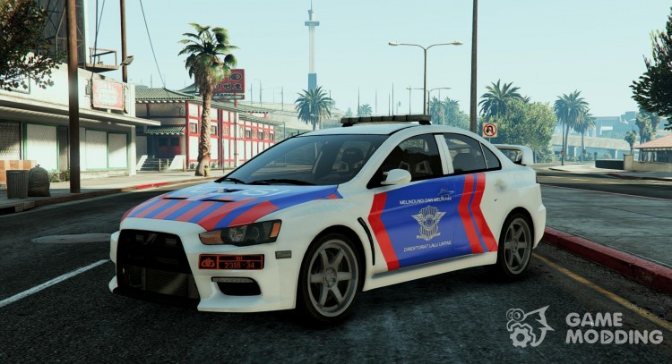 Mitsubitshi Indonesia Police para GTA 5