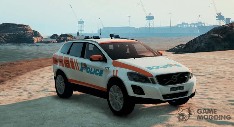 Volvo XC60 - Swiss - GE Police para GTA 5