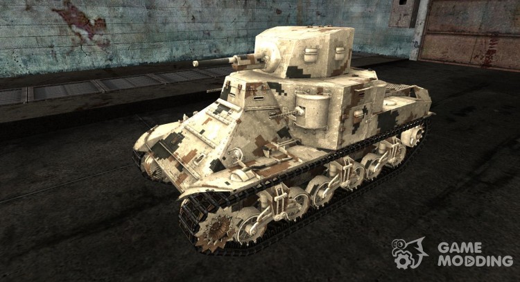 Skin for M2 med for World Of Tanks