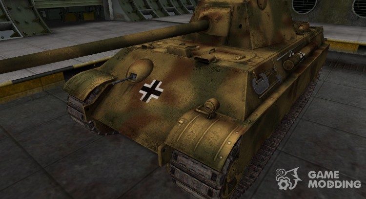 Немецкий скин для Panther II для World Of Tanks