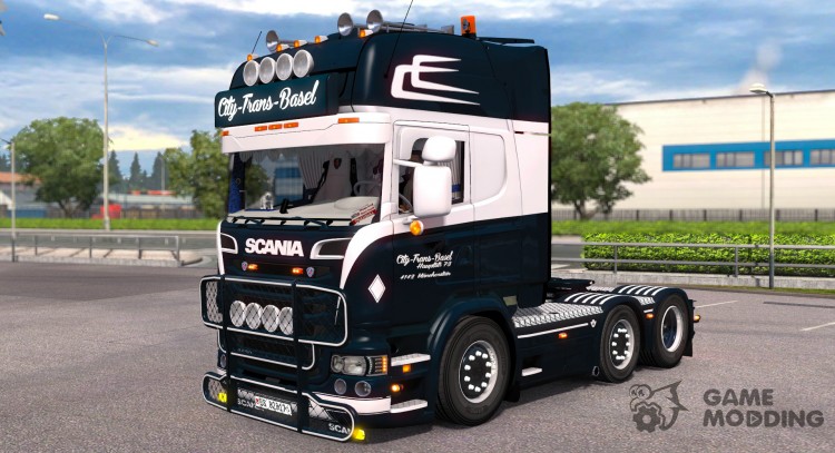 Scania R500 City Trans Basel for Euro Truck Simulator 2