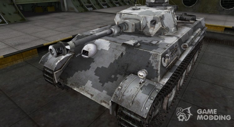 Камуфлированный скин для PzKpfw V/IV для World Of Tanks