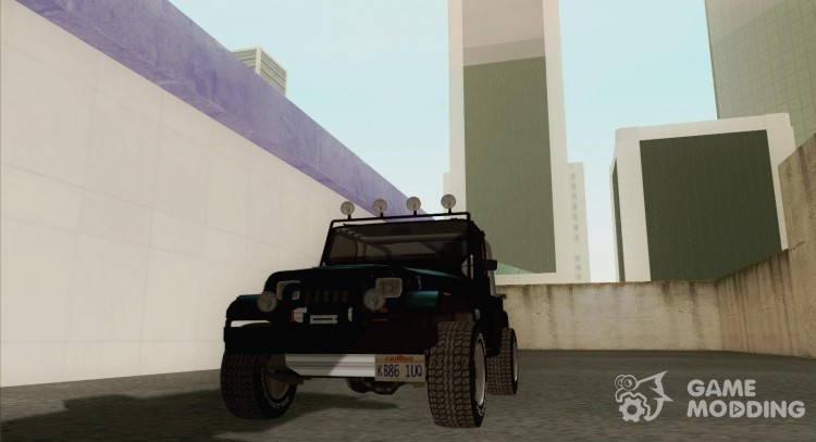 Jeep Wrangler ' 86 para GTA San Andreas