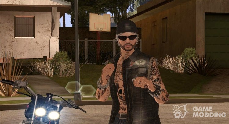 Biker from GTA Online v3 для GTA San Andreas