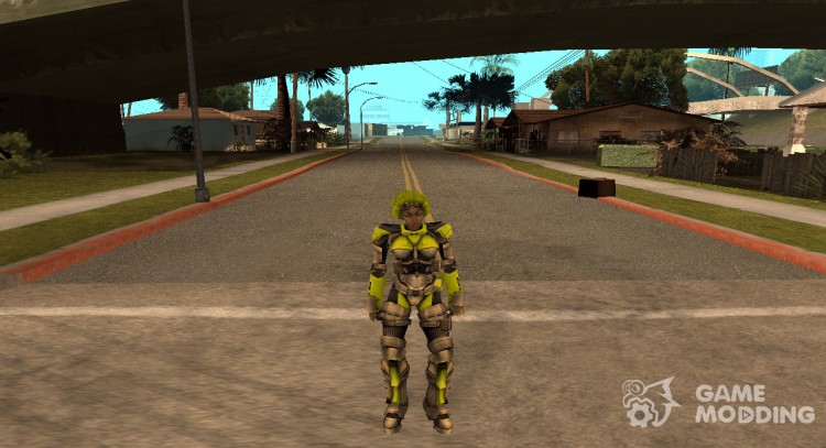 Skin of the Alien City for GTA San Andreas