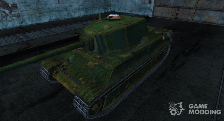 Skin for AMX M4 1945 for World Of Tanks
