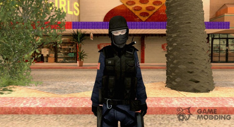 SWAT Officer для GTA San Andreas