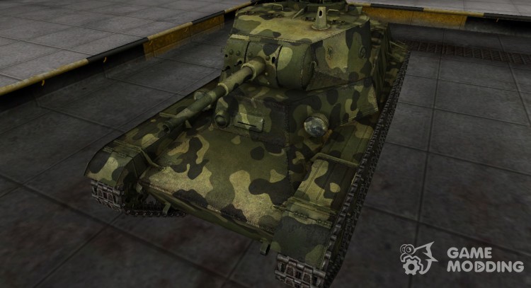 Skin para el T-50-2 con el camuflaje para World Of Tanks