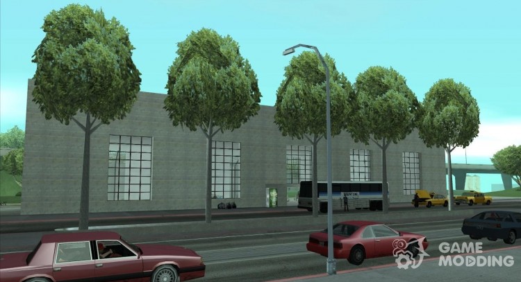 Оживлённый железнодорожный вокзал в Сан Фиерро v2 для GTA San Andreas
