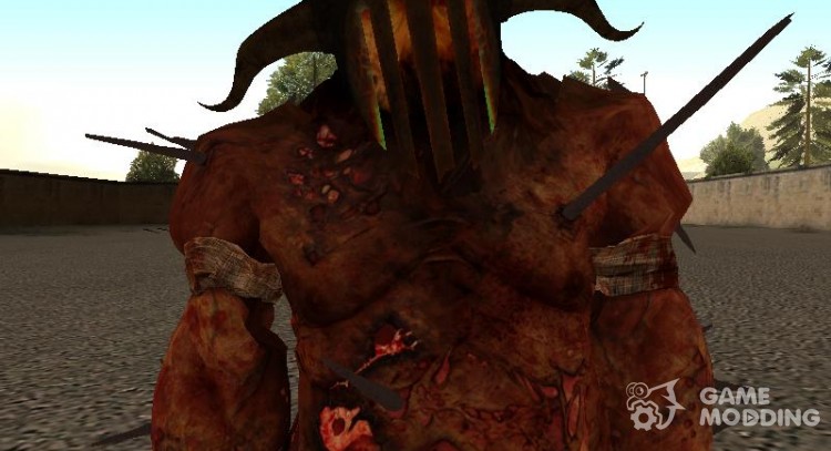 Hades from God Of War 3 for GTA San Andreas
