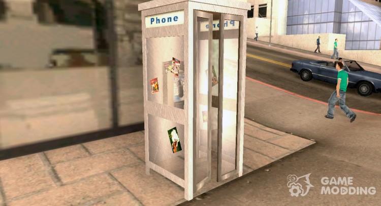 Телефонная будка для GTA San Andreas