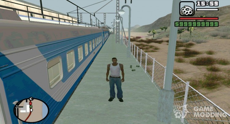 Пак Русских поездов v2 для GTA San Andreas