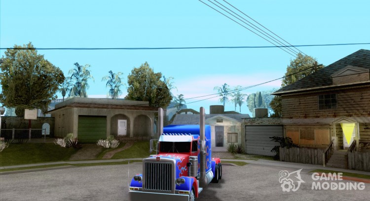 Peterbilt 379 Optimus Prime for GTA San Andreas