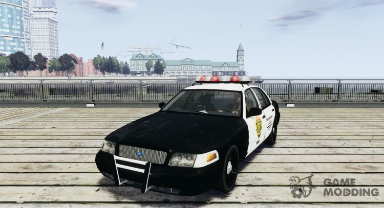 Ford Crown Victoria Raccoon City Police Car для GTA 4