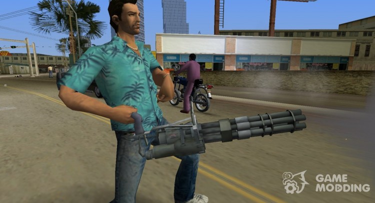 Mini-Gun from Saints Row 2 для GTA Vice City