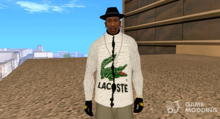 Suéter Lacoste para GTA San Andreas